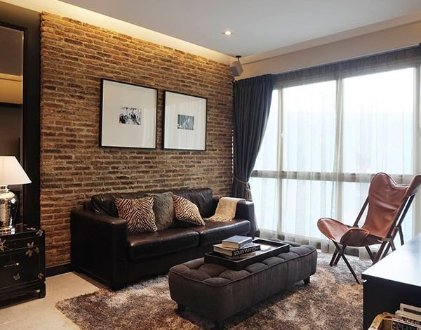 Woonkamer bruintinten