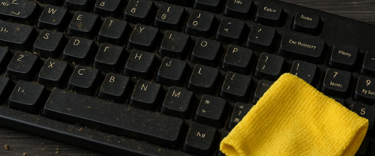 Hygiëne toetsenbord