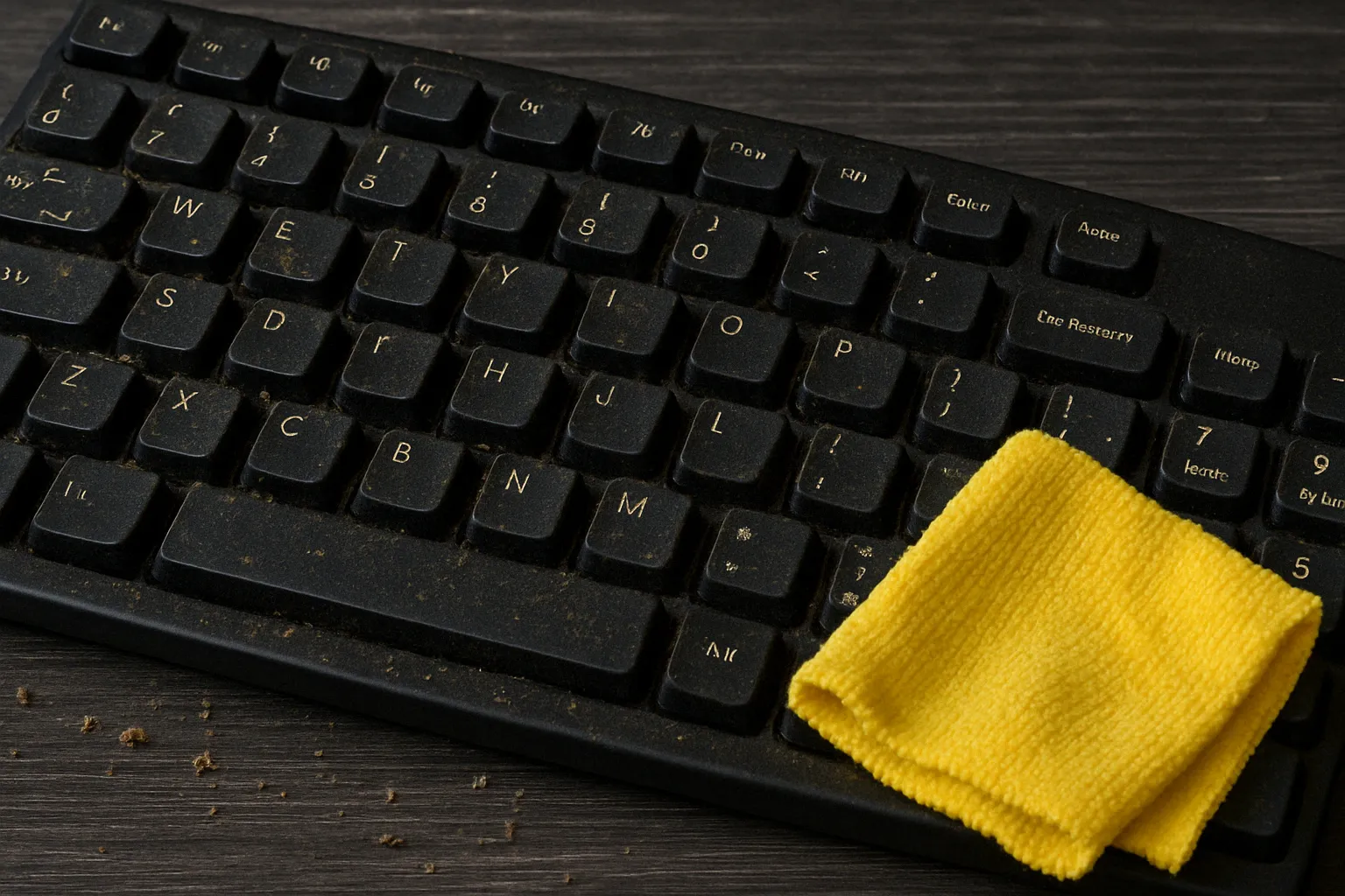 Hygiëne toetsenbord