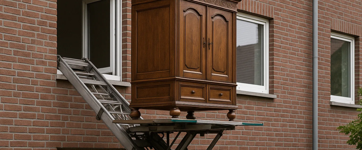 Antiek kast verhuizen