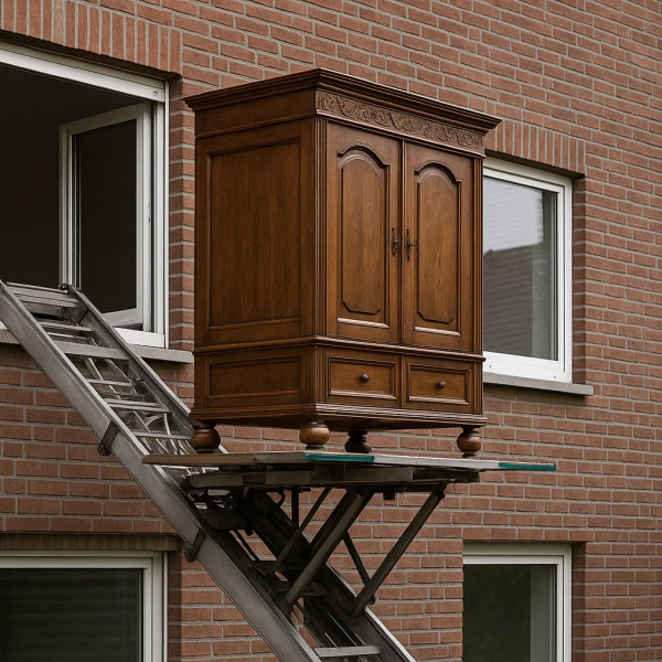 Antiek kast verhuizen